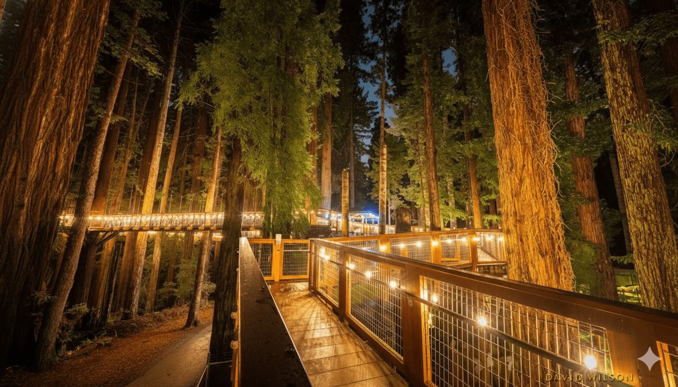 Humboldt County redwoods and forest landscape